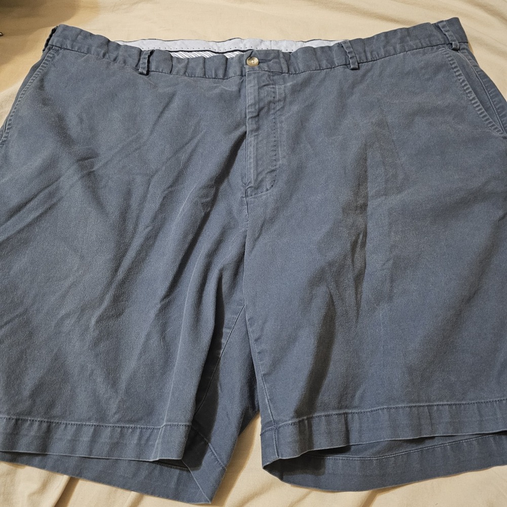 Peter Millar Shorts Mens Size 44 Blue Golf Flat Front Casual Chino
